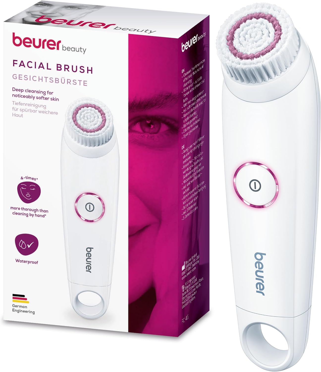 Beurer - cepillo limpiador facial rotatorio
