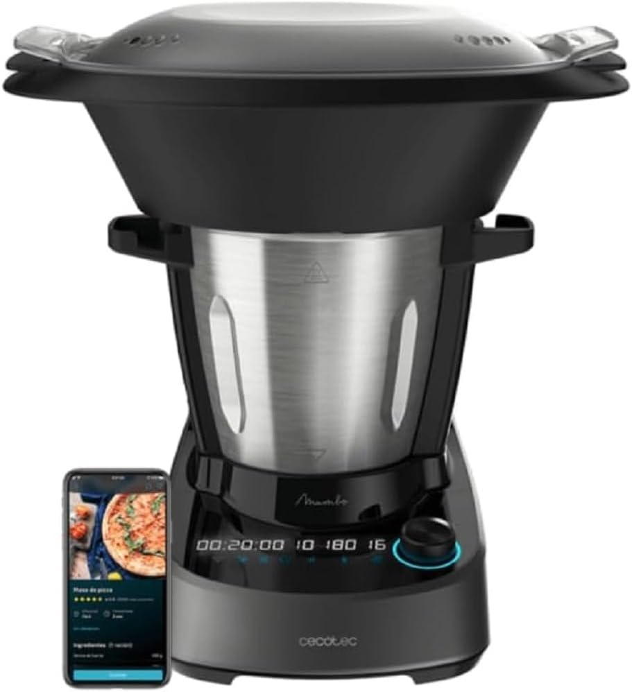 Cecotec - robot de cocina multifunción con app y báscula