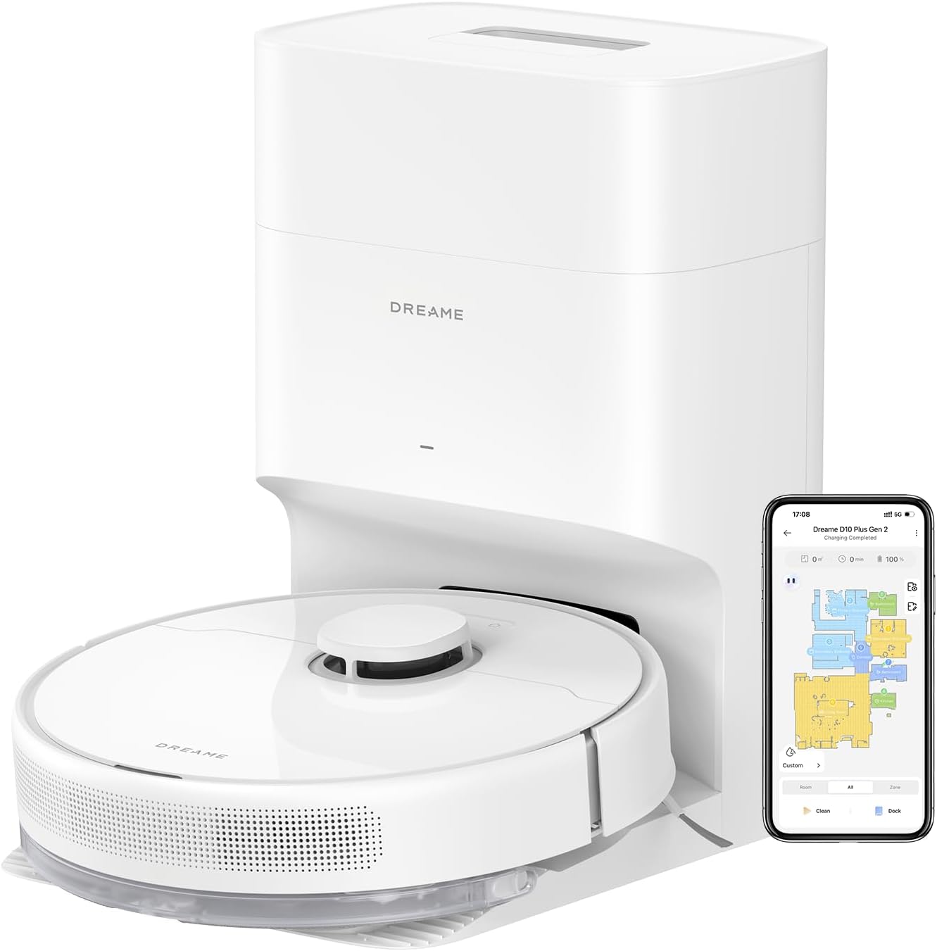 DREAME robot aspirador con base autovaciado