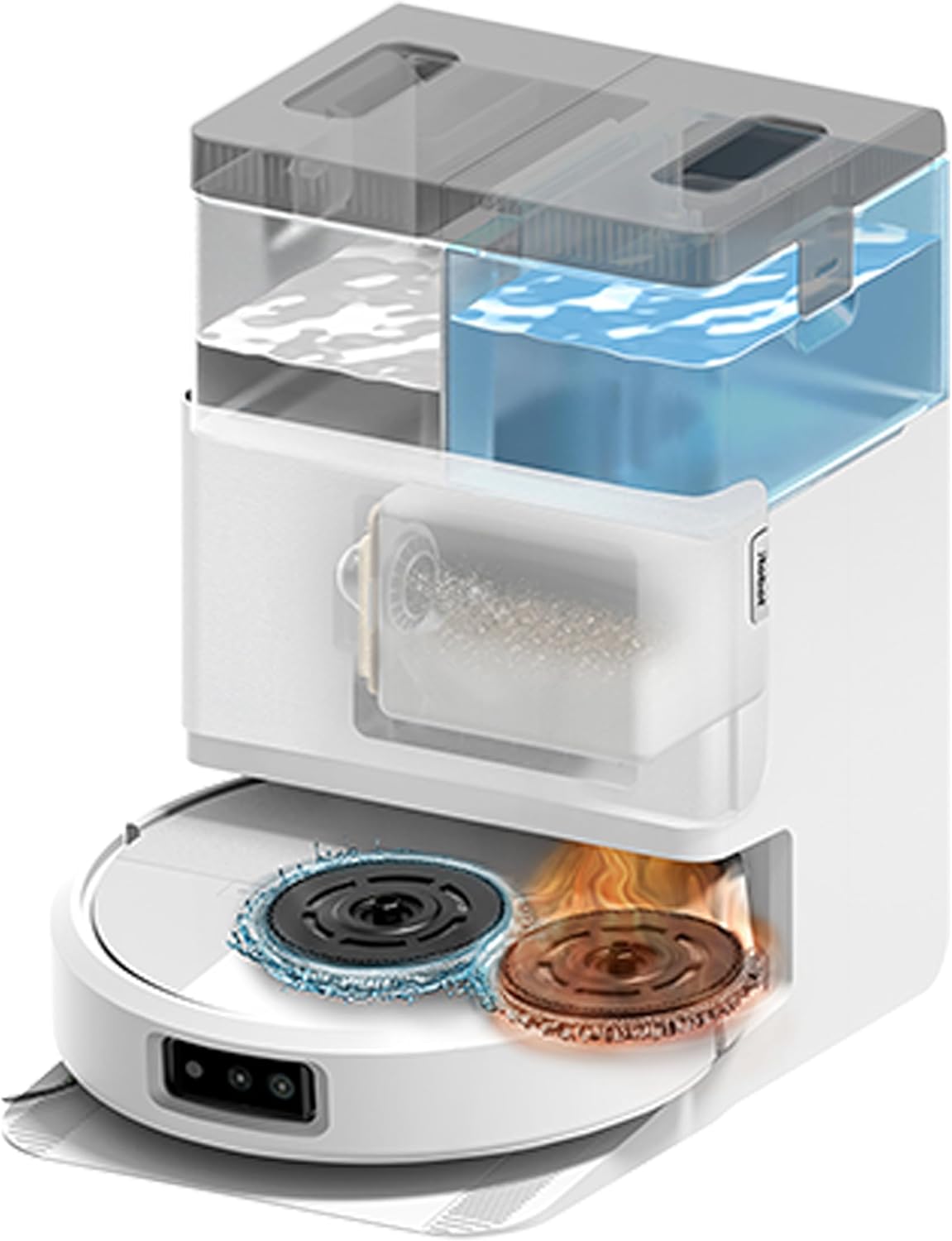 iRobot robot Roomba con IA y base AutoWash