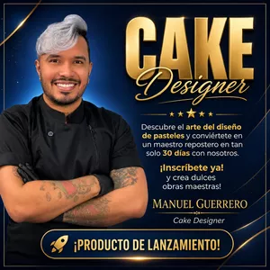 Curso Cake Designer Diseñador de Pasteles de Daniel Henrique Pinto
