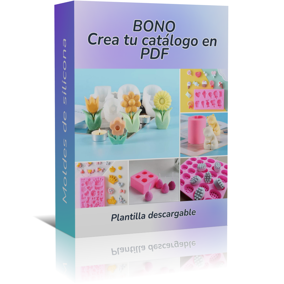Molde de silicona para jabones artesanales